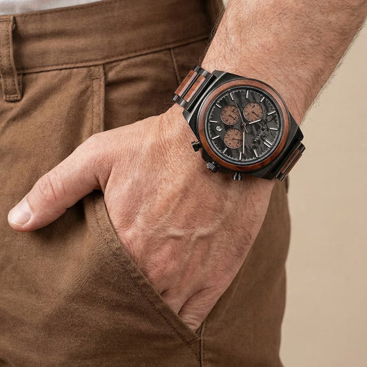 Jovyra Quartz Watch ATLAS-Iron Shadow DD-Watch-E46-1 ATLAS-Iron Shadow