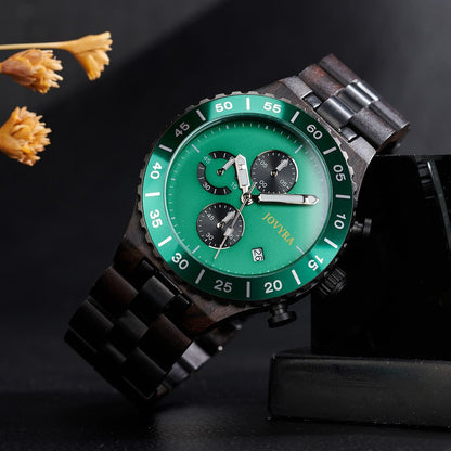 Jovyra Quartz Watch TITAN - Emerald Steel BB-Watch-GT166-1A TITAN - Emerald Steel | Jovyra