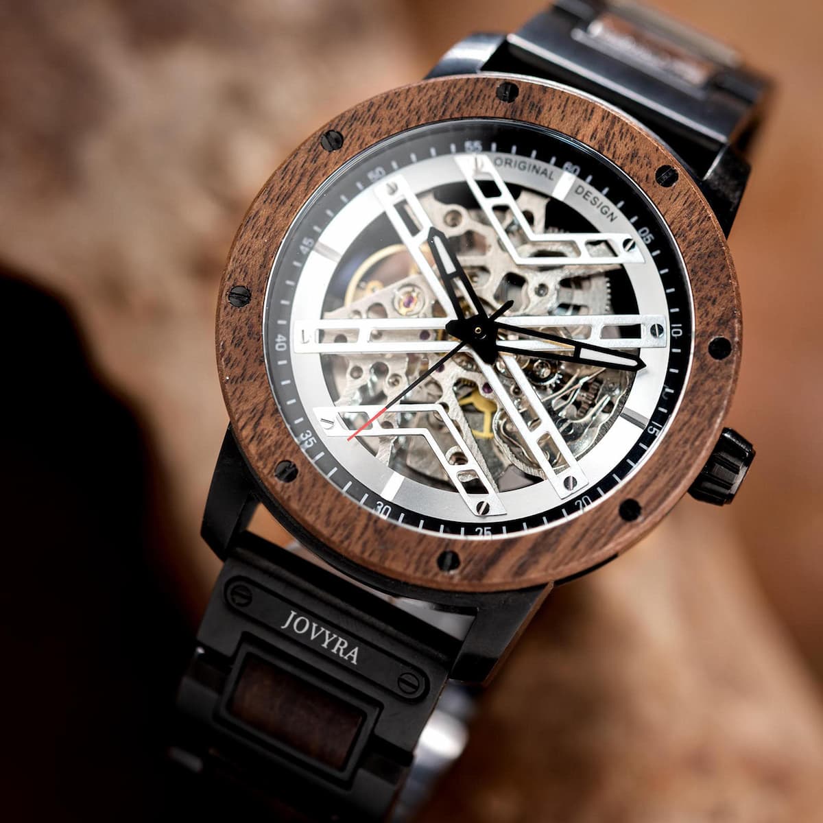 Jovyra Automatic Watch KEPLER - Ivory Skeleton BB-Watch-GT108-2A KEPLER - Ivory Skeleton | Jovyra