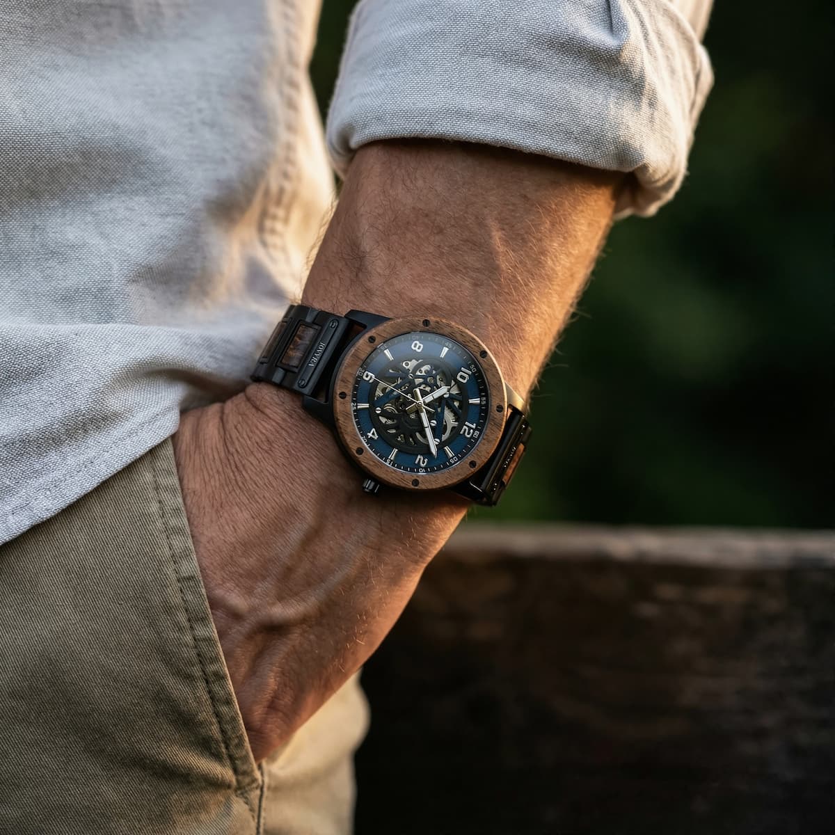Jovyra Automatic Watch KEPLER - Midnight Blue Skeleton BB-Watch- KEPLER - Midnight Blue Skeleton | Jovyra