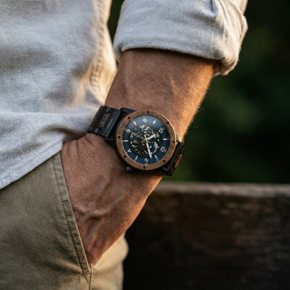 Jovyra Automatic Watch KEPLER - Midnight Blue Skeleton BB-Watch- KEPLER - Midnight Blue Skeleton | Jovyra