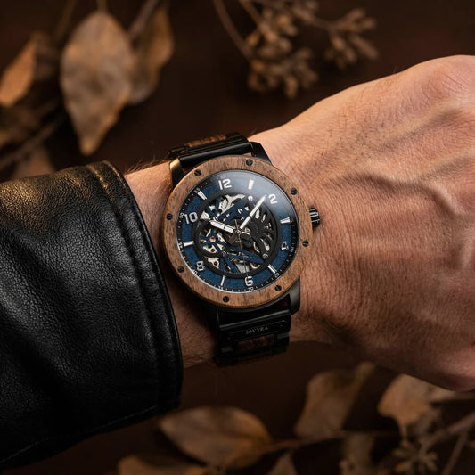 Jovyra Automatic Watch KEPLER - Midnight Blue Skeleton BB-Watch- KEPLER - Midnight Blue Skeleton | Jovyra