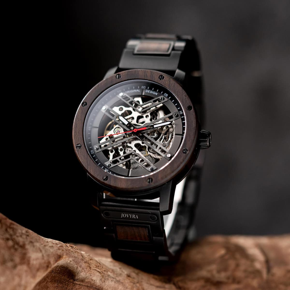 Jovyra Automatic Watch KEPLER - Obsidian Skeleton BB-Watch-GT108-1A KEPLER - Obsidian Skeleton | Jovyra