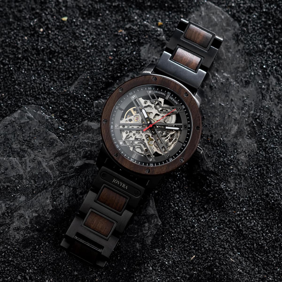 Jovyra Automatic Watch KEPLER - Obsidian Skeleton BB-Watch-GT108-1A KEPLER - Obsidian Skeleton | Jovyra