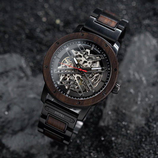 Jovyra Automatic Watch KEPLER - Obsidian Skeleton BB-Watch-GT108-1A KEPLER - Obsidian Skeleton | Jovyra