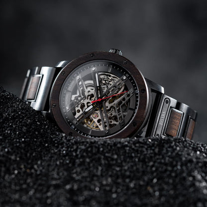 Jovyra Automatic Watch KEPLER - Obsidian Skeleton BB-Watch-GT108-1A KEPLER - Obsidian Skeleton | Jovyra
