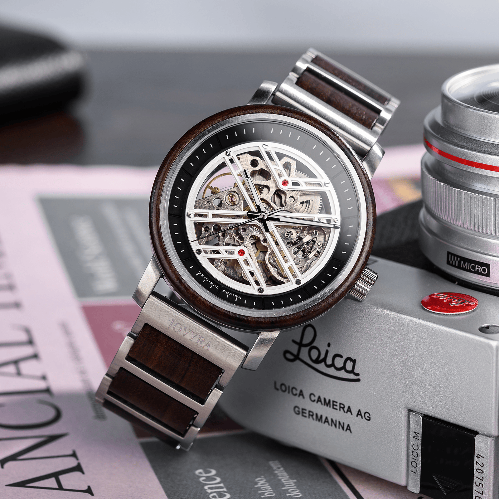 Jovyra Automatic Watch VECTOR - Silver Frame BB-Watch-GT119-2A VECTOR - Silver Frame | Jovyra
