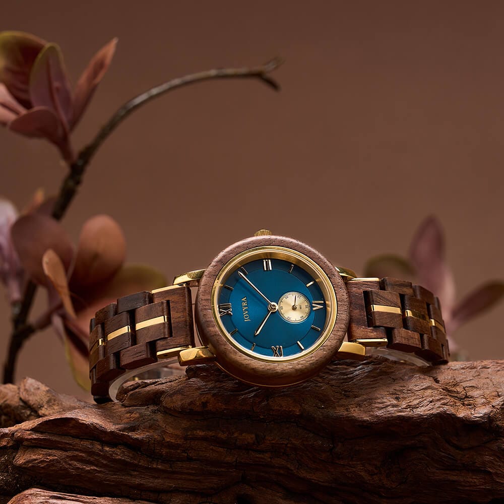 Jovyra Quartz Watch AMBER-Midnight Blue DD-Watch-E36-1 AMBER-Midnight Blue
