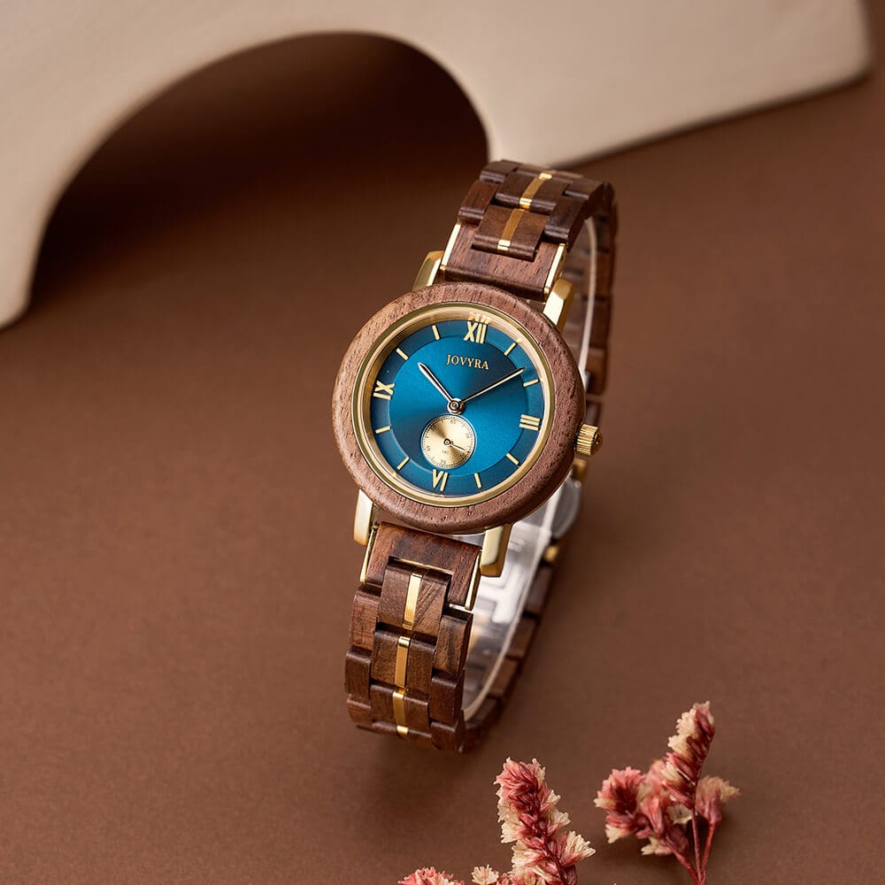 Jovyra Quartz Watch AMBER-Midnight Blue DD-Watch-E36-1 AMBER-Midnight Blue