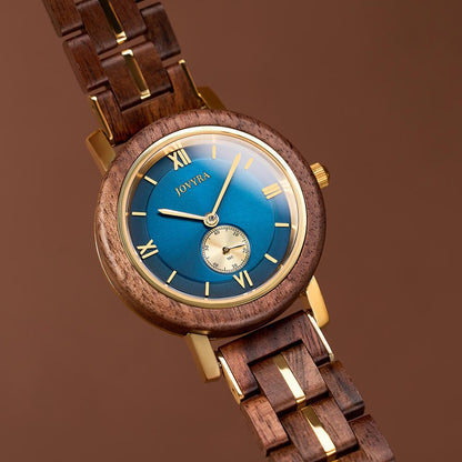 Jovyra Quartz Watch AMBER-Midnight Blue DD-Watch-E36-1 AMBER-Midnight Blue