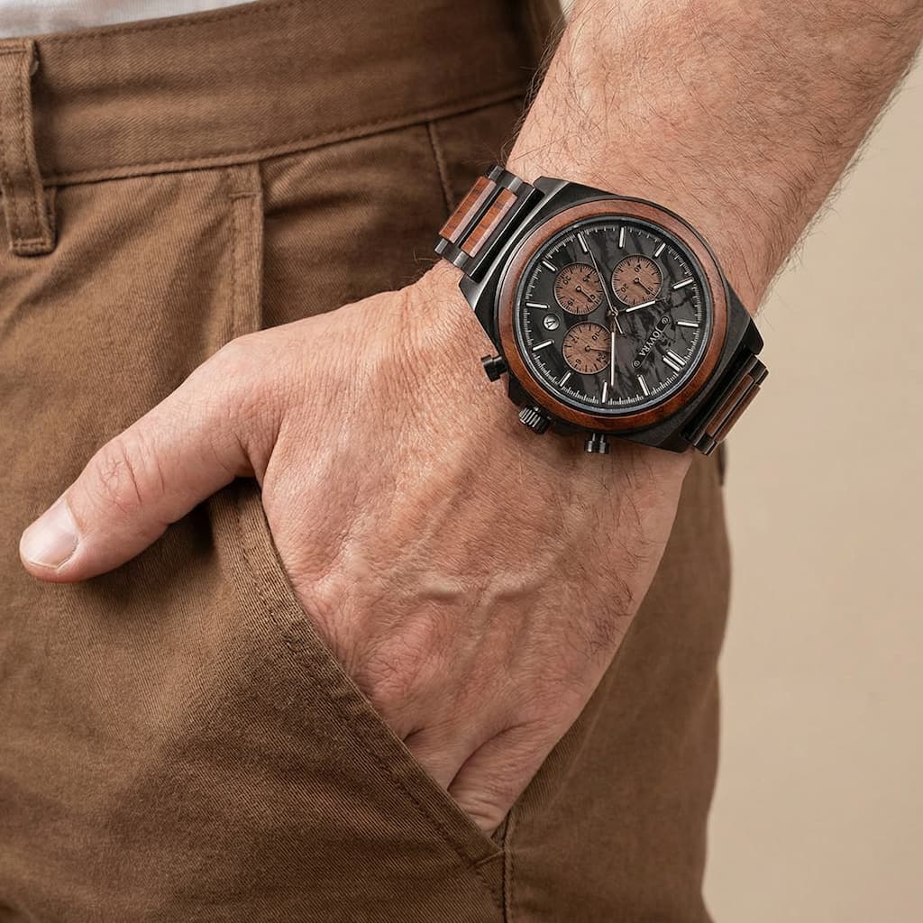 Jovyra Quartz Watch ATLAS-Iron Shadow DD-Watch-E46-1 ATLAS-Iron Shadow