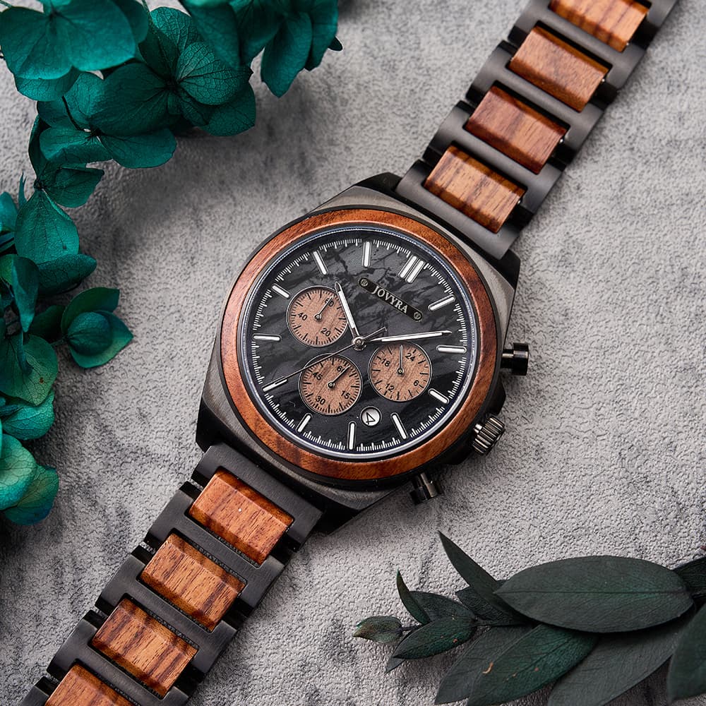 Jovyra Quartz Watch ATLAS-Iron Shadow DD-Watch-E46-1 ATLAS-Iron Shadow