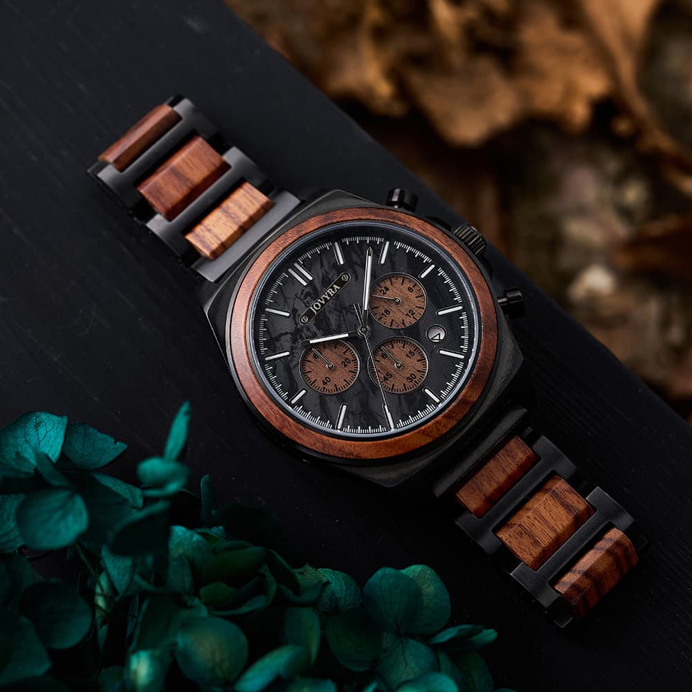 Jovyra Quartz Watch ATLAS-Iron Shadow DD-Watch-E46-1 ATLAS-Iron Shadow