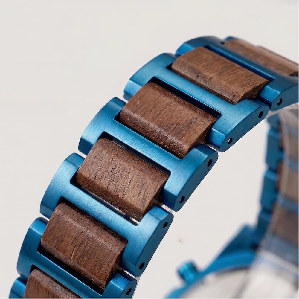 Jovyra Quartz Watch ATLAS-Ocean Steel DD-Watch-E46-2 ATLAS-Ocean Steel