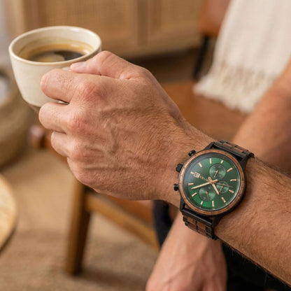 Jovyra Quartz Watch ORION-Emerald Route DD-Watch-E39-1 ORION-Emerald Route