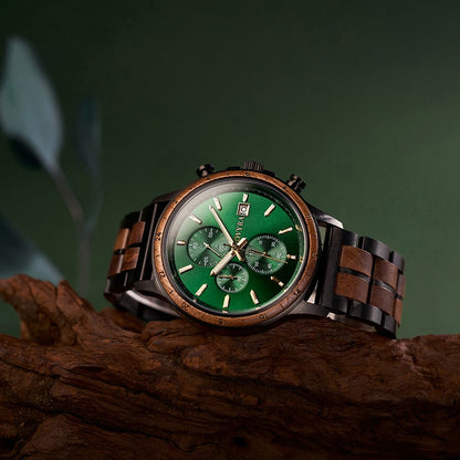 Jovyra Quartz Watch ORION-Emerald Route DD-Watch-E39-1 ORION-Emerald Route