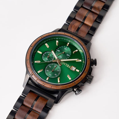 Jovyra Quartz Watch ORION-Emerald Route DD-Watch-E39-1 ORION-Emerald Route