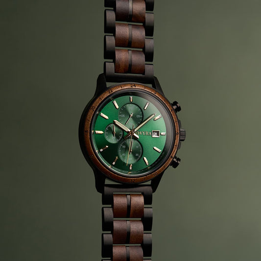 Jovyra Quartz Watch ORION-Emerald Route DD-Watch-E39-1 ORION-Emerald Route