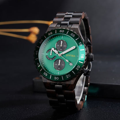 Jovyra Quartz Watch TITAN - Emerald Steel BB-Watch-TITAN - Emerald Steel | Jovyra