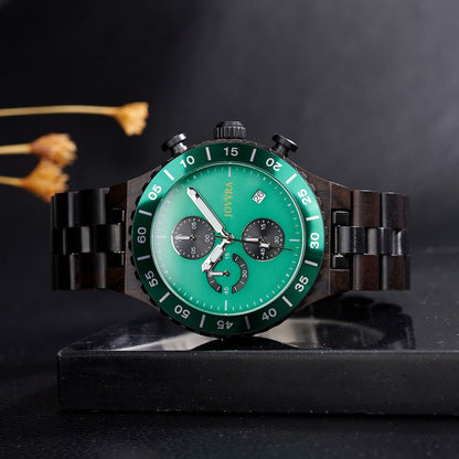 Jovyra Quartz Watch TITAN - Emerald Steel BB-Watch-TITAN - Emerald Steel | Jovyra