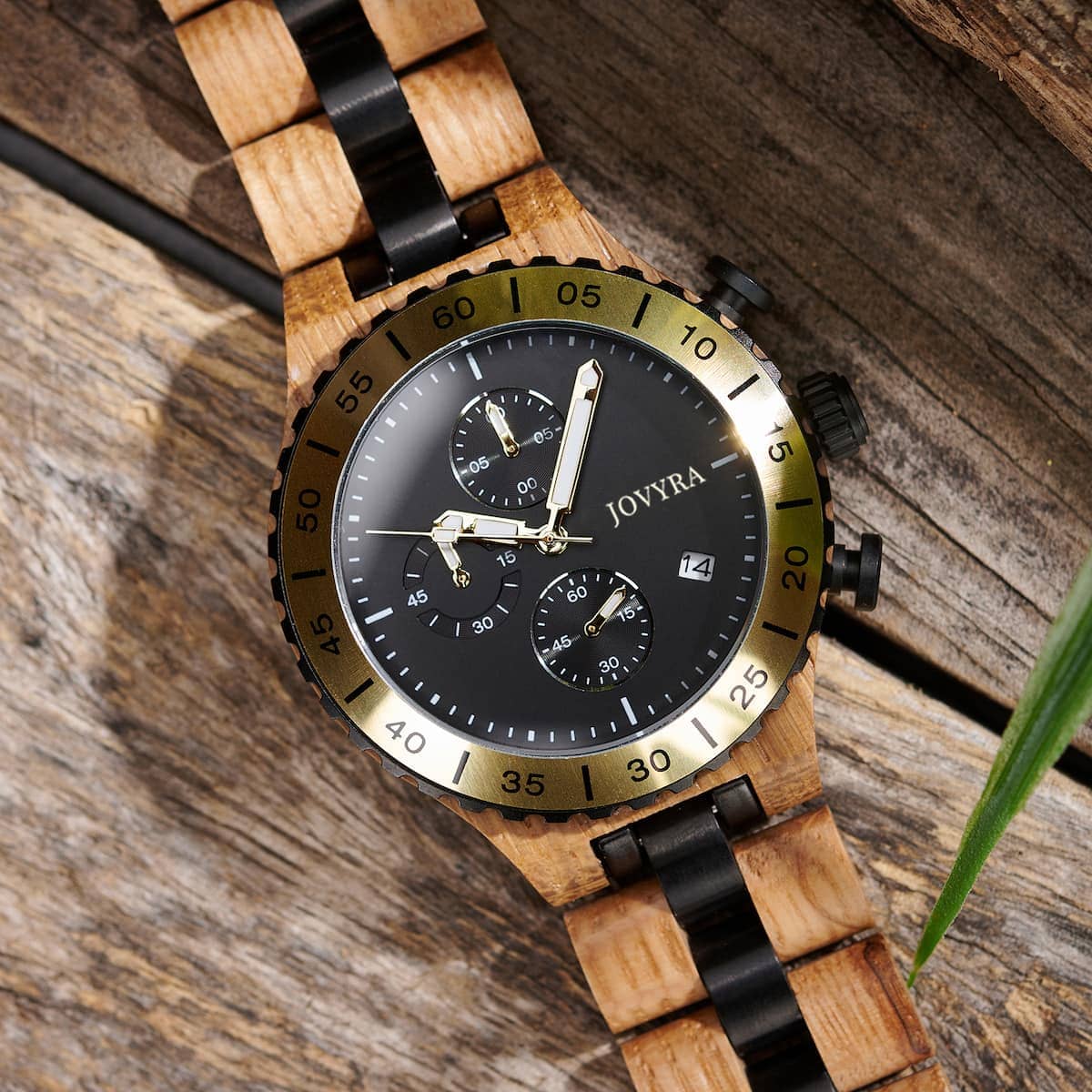 Jovyra Quartz Watch TITAN - Gold Contrast BB-Watch- TITAN - Gold Contrast | Jovyra