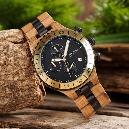 Jovyra Quartz Watch TITAN - Gold Contrast BB-Watch