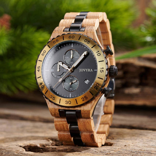 Jovyra Quartz Watch TITAN - Gold Contrast BB-Watch-GT166-4A TITAN - Gold Contrast | Jovyra