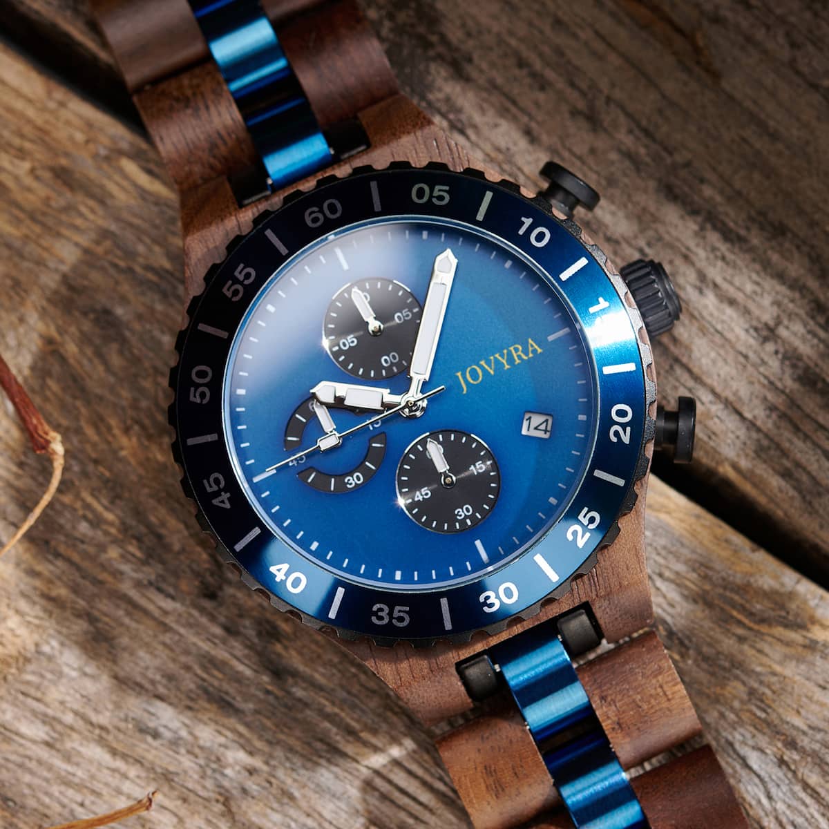Jovyra Quartz Watch TITAN - Ocean Blue BB-Watch