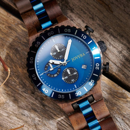 Jovyra Quartz Watch TITAN - Ocean Blue BB-Watch